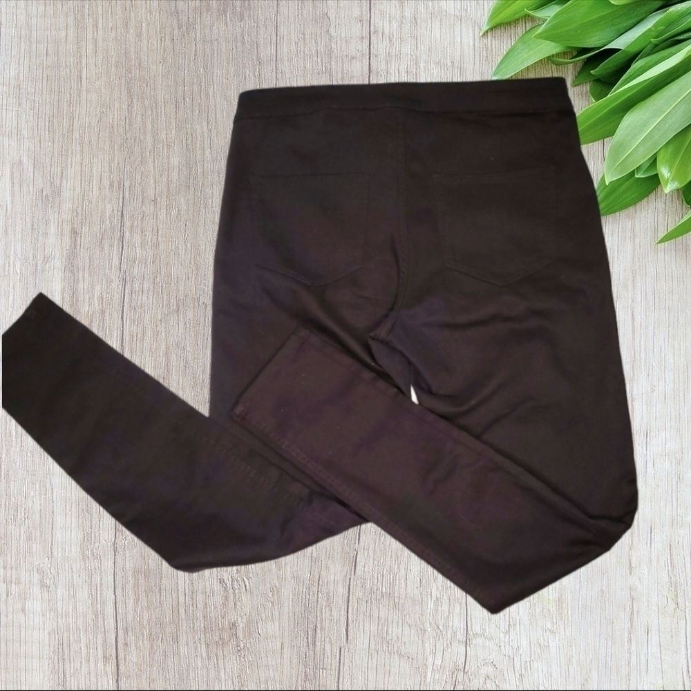 H&M | Divided Super Skinny High Waist Black Pants size 10 - Picture 5 of 6
